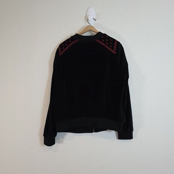 Torrid Jacket With Floral Embroidered Details Size 1 - Picture 2 of 4